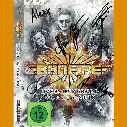 DVD "Live On Holy Ground Wacken 2018" limited & signed