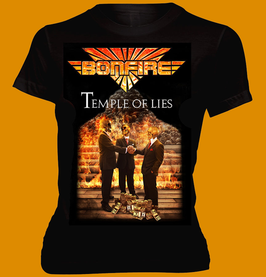 T-Shirt "Temple of Lies Tour 2018" Girlie