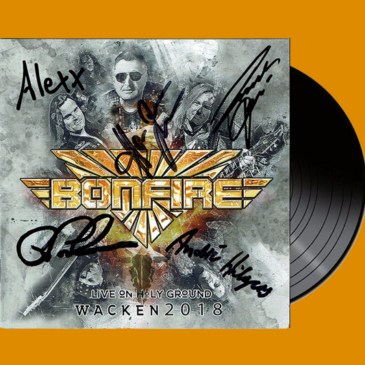 Vinyl "Live On Holy Ground Wacken 2018" limited & signed